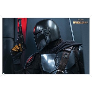 Trends International Star Wars: The Mandalorian Season 2 - Fight Framed Wall Poster Prints - 1 of 4