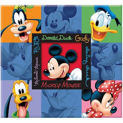 SandyLion Disney Post Bound Album 12"X12"-Mickey & Friends Embossed