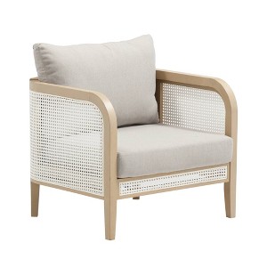 Nathan James Twila Outdoor Accent Chair Gray - 1 of 4