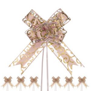 Unique Bargains Plastic Waterproof Tear-Resistant Deformation-Proof Ribbon Pull Bows 20 Pcs - 1 of 4
