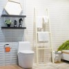 Evideco French Home Goods Wall Mounted Toilet Paper Holder 1 Roll Stainless Steel - 3 of 4