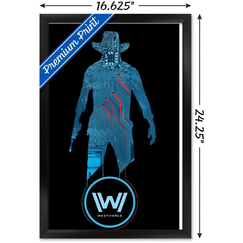 Trends International Westworld - Black Framed Wall Poster Prints, 3 of 7