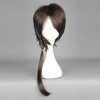 Unique Bargains Women's Braided Wigs 24" Brown with Wig Cap - 2 of 4