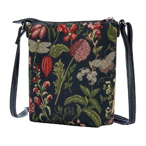 Signare USA Morning Garden Black Sling Bag - 1 of 4