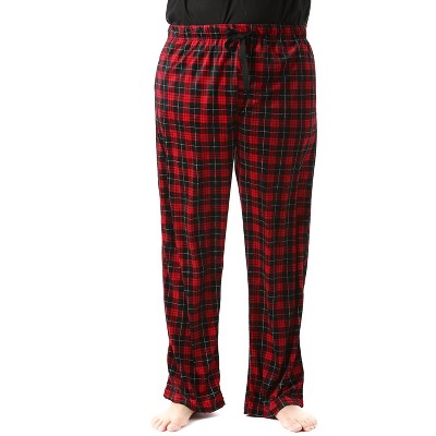 #followme Ultra Soft Fleece Men's Plaid Pajama Pants with Pockets