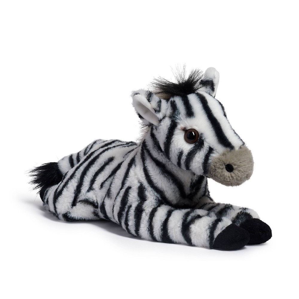 FAO Schwarz 15" Adopt A Wild Pal Zebra Toy Plush