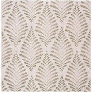 Courtyard CY8545 UV & Stain Resistant Non-Shedding Power Loomed Indoor/Outdoor Rugs - Safavieh - 1 of 4