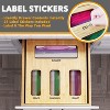 Attop Bag Storage Organizer for Kitchen Drawer, Bamboo Organizer, Compatible with Snack Variety Size Bag 4 Slots - 4 of 4