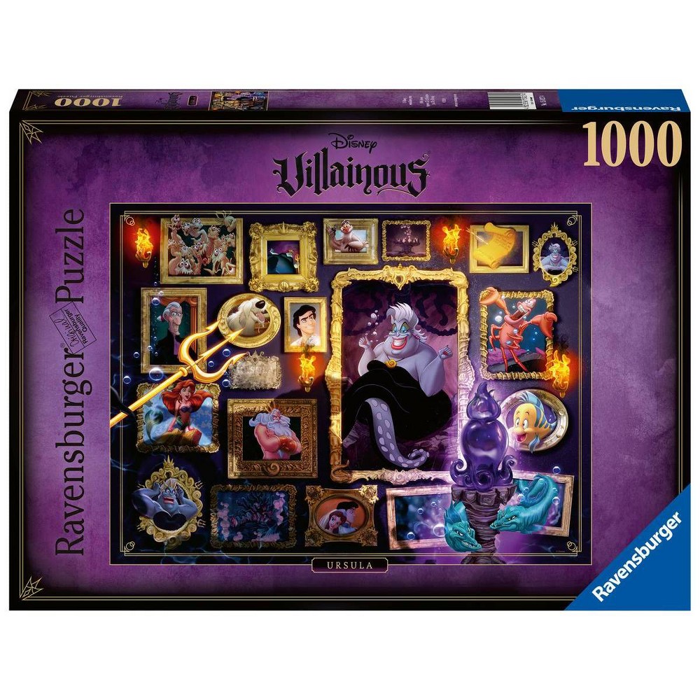 Ravensburger Disney Villainous: Ursula Jigsaw Puzzle - 1000pc