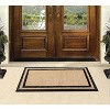 A1HC Natural Coir and Rubber Door Mat 24x48, Thick Durable Doormat for Indoor Outdoor Entrance, Heavy Duty, Thin Profile, Easy to Clean EntryMat - 2 of 4