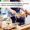 Alva Maestro 1.6 Qt. 5-Ply Stainless Steel Saucier Pan Lasered Measurements Non-Toxic PFAS Free Compatible with All Stovetops Oven & Induction Safe - 2 of 4