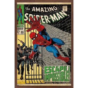Trends International Marvel Comics Spider-Man - The Amazing Spider-Man #65 Framed Wall Poster Prints - 1 of 4