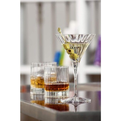 Luigi Bormioli Bach 11.25 oz Clear Double Old Fashioned Glasses Set