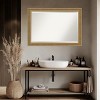Amanti Art Elliot Gold Beveled Framed Bathroom Vanity Wall Mirror - 4 of 4