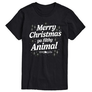 Men's - Home Alone - Merry Christmas Filthy Animal Short Sleeve Graphic T-Shirt - 1 of 4