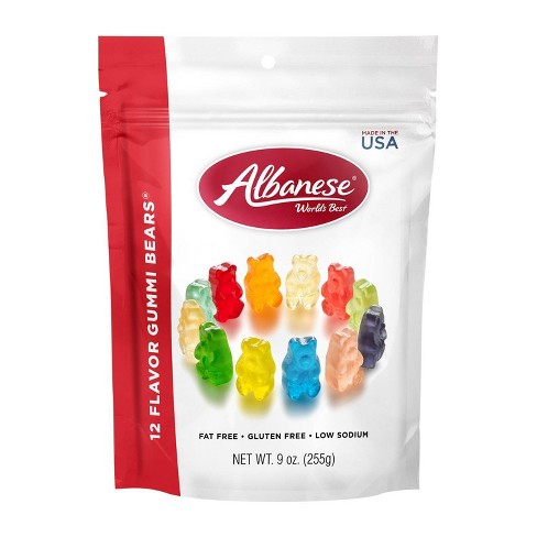 Albanese World's Best 12 Flavor Gummi Bears - 9oz - image 1 of 4