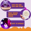 Joyfy 6 Pcs  Halloween Light-Up Bath Toys, Halloween Flashing LED Light Floating Bathtub Toys for Baby, Bathtime Floating Shower Games for Toddler - 3 of 4