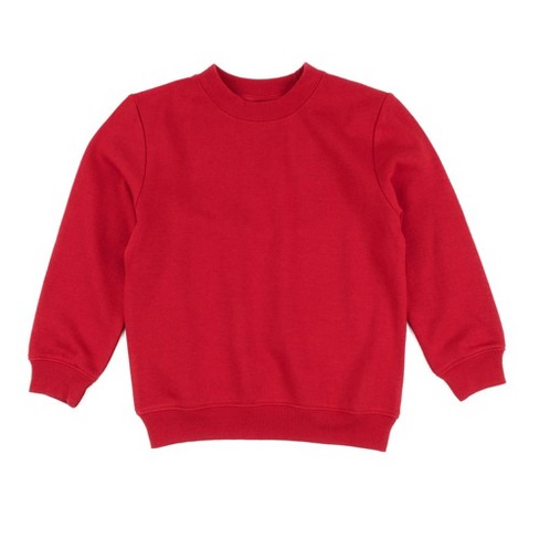 Red sweatshirt for boys on sale