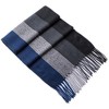 Alpine Swiss Mens Plaid Scarf Softer Than Cashmere Scarves Winter Shawl - 4 of 4
