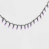 100ct LED Smooth Halloween Mini String Lights Purple - Hyde and EEK! Boutique™: Indoor/Outdoor, UL Listed, 21ft - 3 of 4