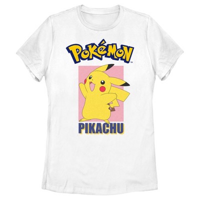 Women's Pokemon Pikachu Portrait T-Shirt