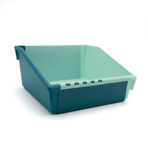 Expandable Book Bin Blue - Bullseye's Playground™ - 1 of 3