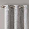 Gracie Mills Azenor Contemporary Tonal Total Blackout Curtain Panel Pair - 2 of 4