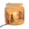 Stony Creek 4.0 Inch Home For The Holidays Pre-Lit Jar Homes Trees Ribbon Novelty Sculpture Lights - 3 of 4
