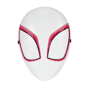 Jazwares Marvel Girls' Ghost Spider Halloween Costume Mask - White One Size - 1 of 4