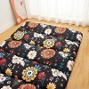 Nasitip Twin Japanese Futon Mattress,Floral Thick Tatami Mat-Foldable Floor Mattress, Roll Up Sleeping Mat for Dorm, Living Room, Camping - 2 of 4