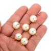 Unique Bargains Plastic Bulk Elegant DIY Crafts Jewelry Making Pearl Pendant 100 Pcs - 3 of 4