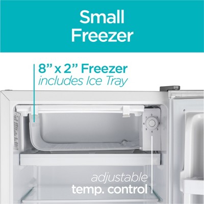 BLACK+DECKER 3.2 cu. ft. Freestanding Mini Fridge with Freezer