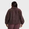 Women's High Pile Fleece 1/2 Zip Pullover Jacket - All In Motion™ - 2 of 3