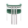 Meridian Furniture,Marcello Velvet Dining Chair, Set of 2 - 2 of 4