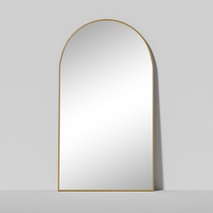 Dovelina Modern Arch Aluminium Alloy Frame Full Length Mirror Large Wall Mirror - 1 of 4