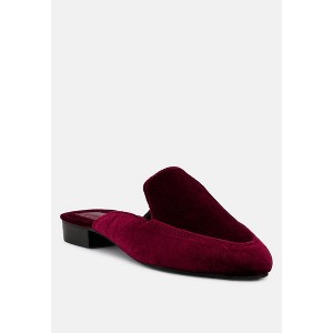Batiste Velvet Handcrafted Women Mules - 1 of 4