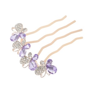 Unique Bargains Women's Decorative Hair Combs 1 Pc - 1 of 4