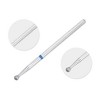 Unique Bargains Emery Nail Drill Bits Set for Acrylic Nails 3/32 Inch Nail Art Tools 44.3mm Length Blue 10 Pcs - 3 of 4