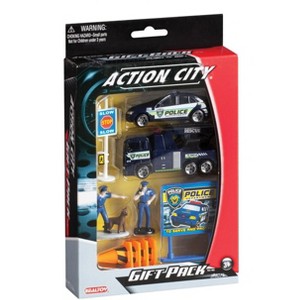 Daron Police Department Gift Set, 10-Piece, Ages 3+, Toy Vehicle Playset - 1 of 1
