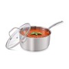 Guy Fieri's Flavortown 3.2 Qt. Stainless Steel Saucepan with Lid - 2 of 4