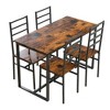 5-Piece Dining Set with a Table and Four Chairs - 4 of 4