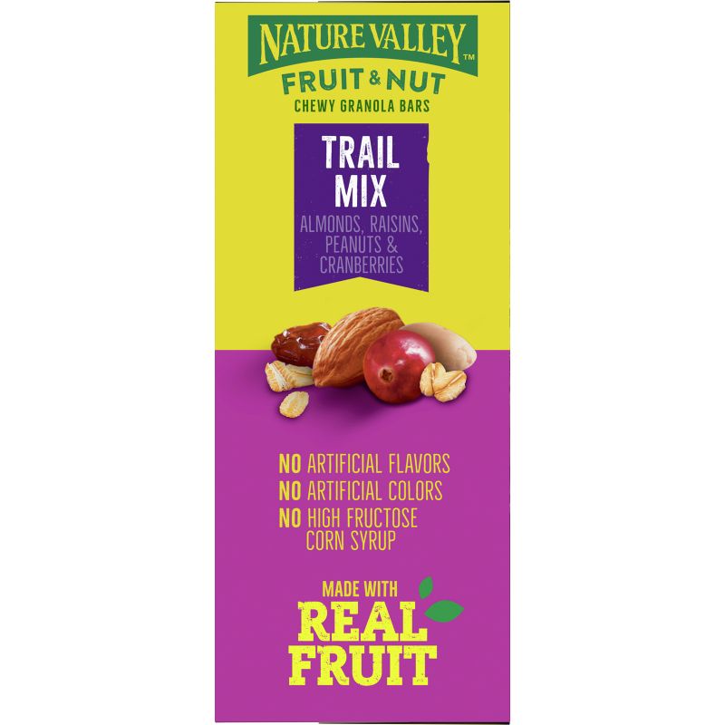 Nature Valley Fruit &#38; Nut Trail Mix Bars - 12ct/14.4oz, 3 of 8