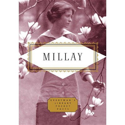 Millay: Poems - (Everyman's Library Pocket Poets) by  Edna St Vincent Millay (Hardcover)