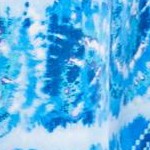 bright cobalt tie dye stripe