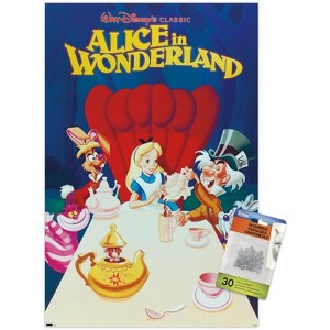 Trends International Disney Alice in Wonderland - 70th Anniversary Unframed Wall Poster Prints - 1 of 4