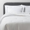 3pc Luxe Embroidered Border Comforter and Sham Set - Threshold™ - 2 of 4