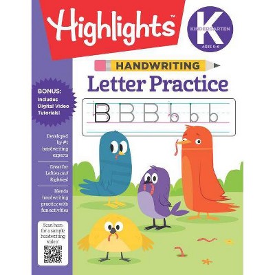 Handwriting: Letter Practice - (Highlights Handwriting Practice Pads) (Paperback)