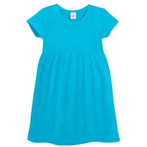 City Threads Soft Organic Cotton Empire Short Sleeve Sundress - USA-Made - 1 of 4