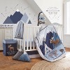 Trail Mix Blue Fitted Sheet Arrow  (in set) - Levtex Baby - 2 of 2