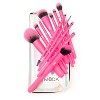 MODA Brush Totally Electric Neon Pink Full Face Makeup Brush Kit- 13pc - 3 of 4